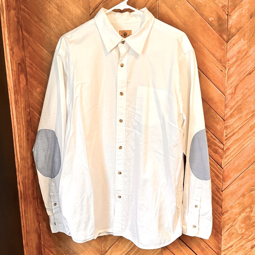 Trevero Mens white button down